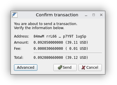 Dark Matter Onion Service