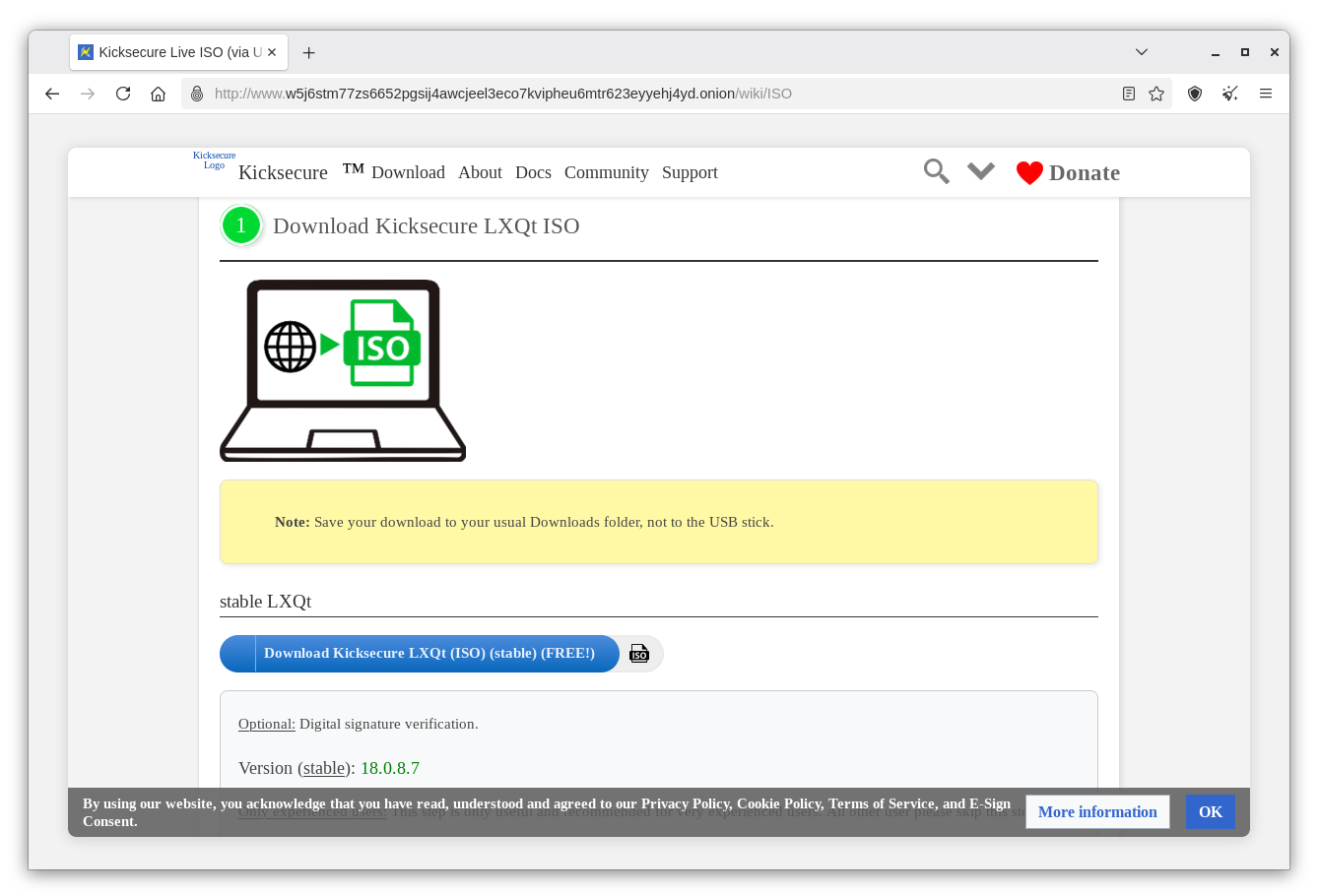 Kicksecure Installation